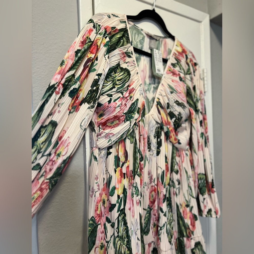 Floral Long Sleeve Dress